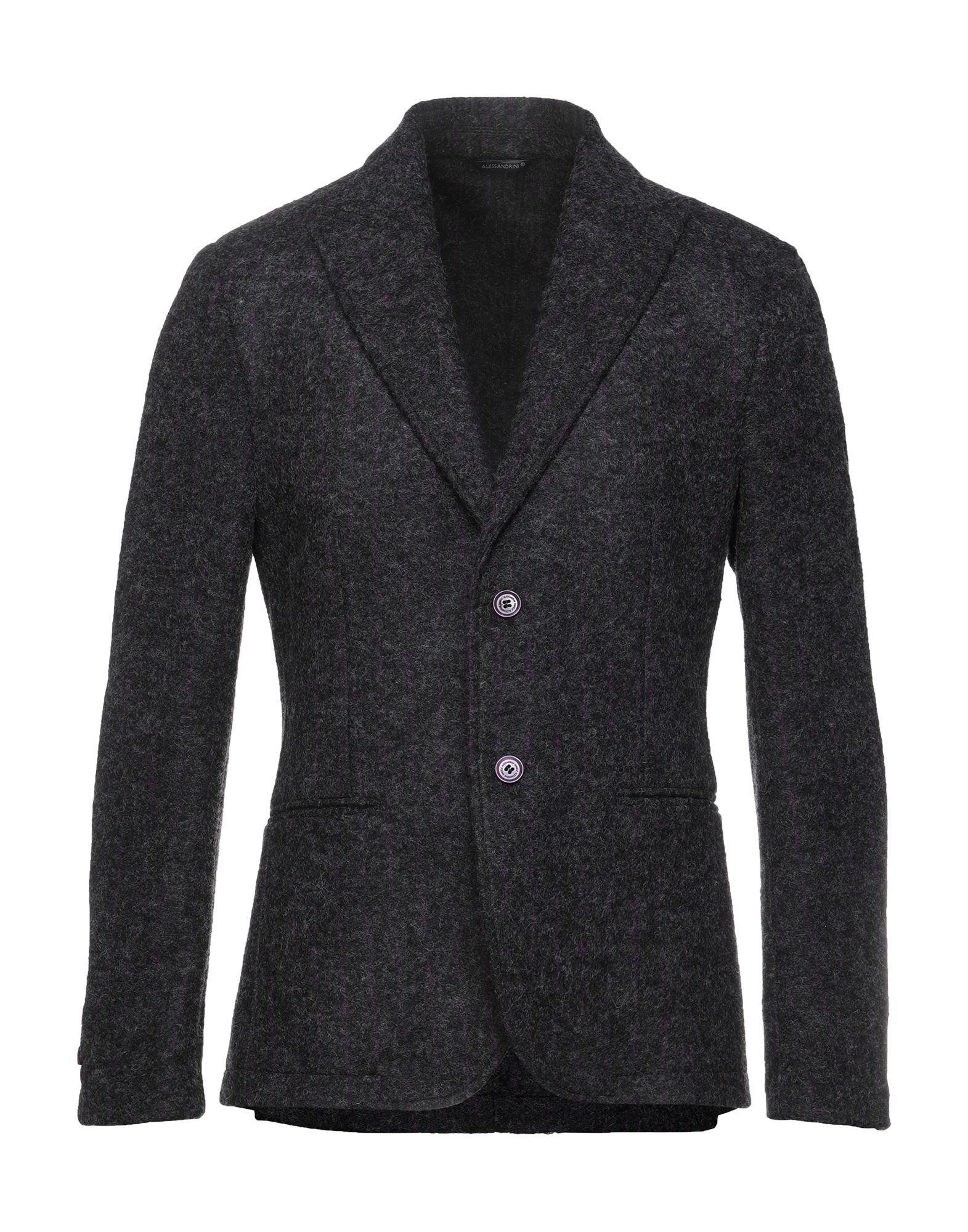 Grey Daniele Alessandrini Suit Jackets In Grey