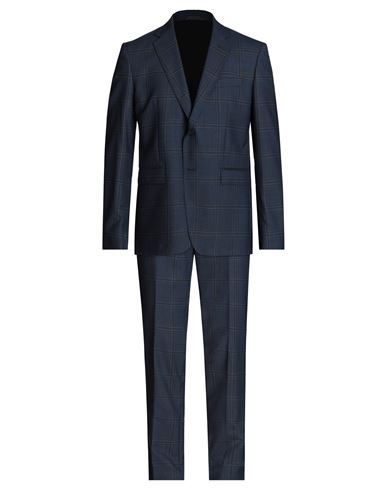 Brian Dales Man Suit Navy Blue Size 44 Wool