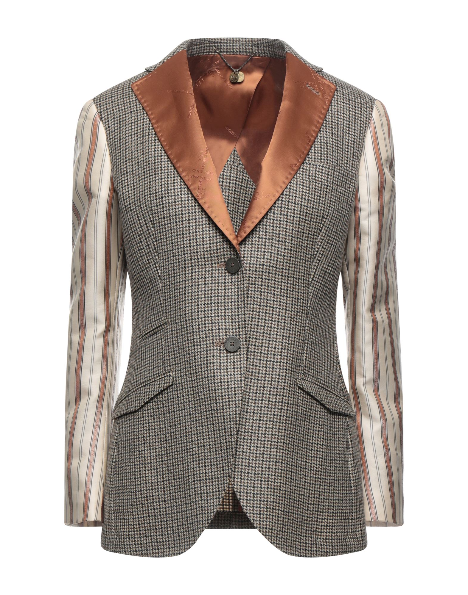 Maurizio Miri Suit Jackets In Sand