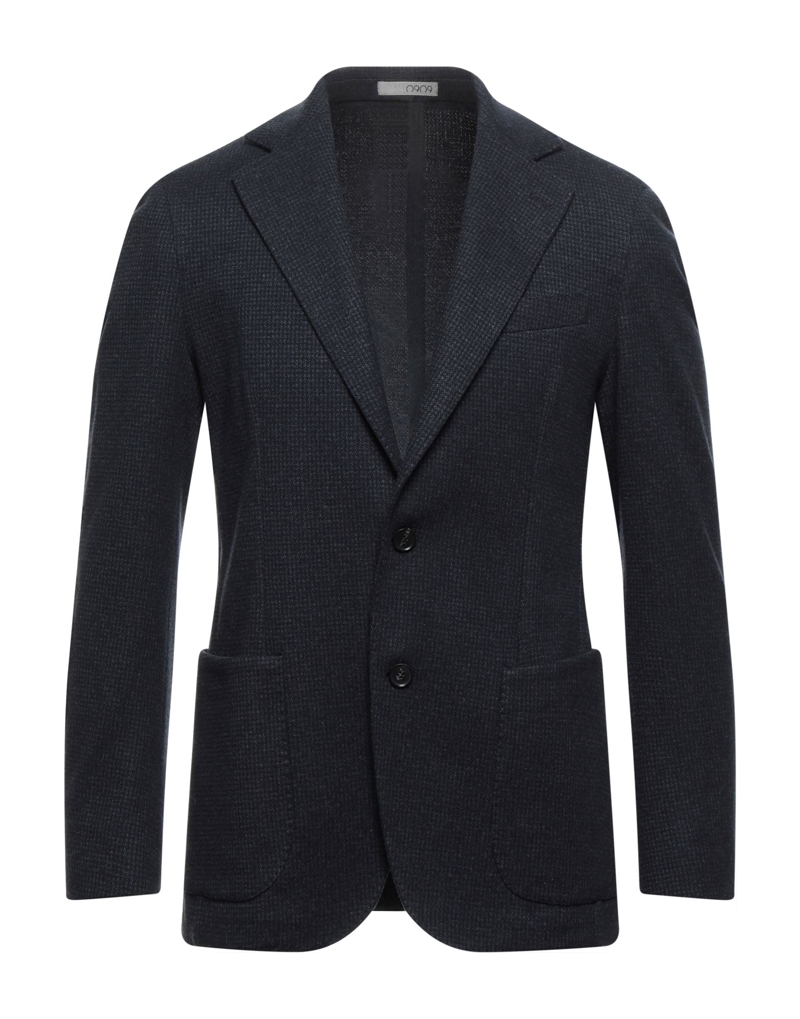 0909 Fatto In Italia Suit Jackets In Dark Blue