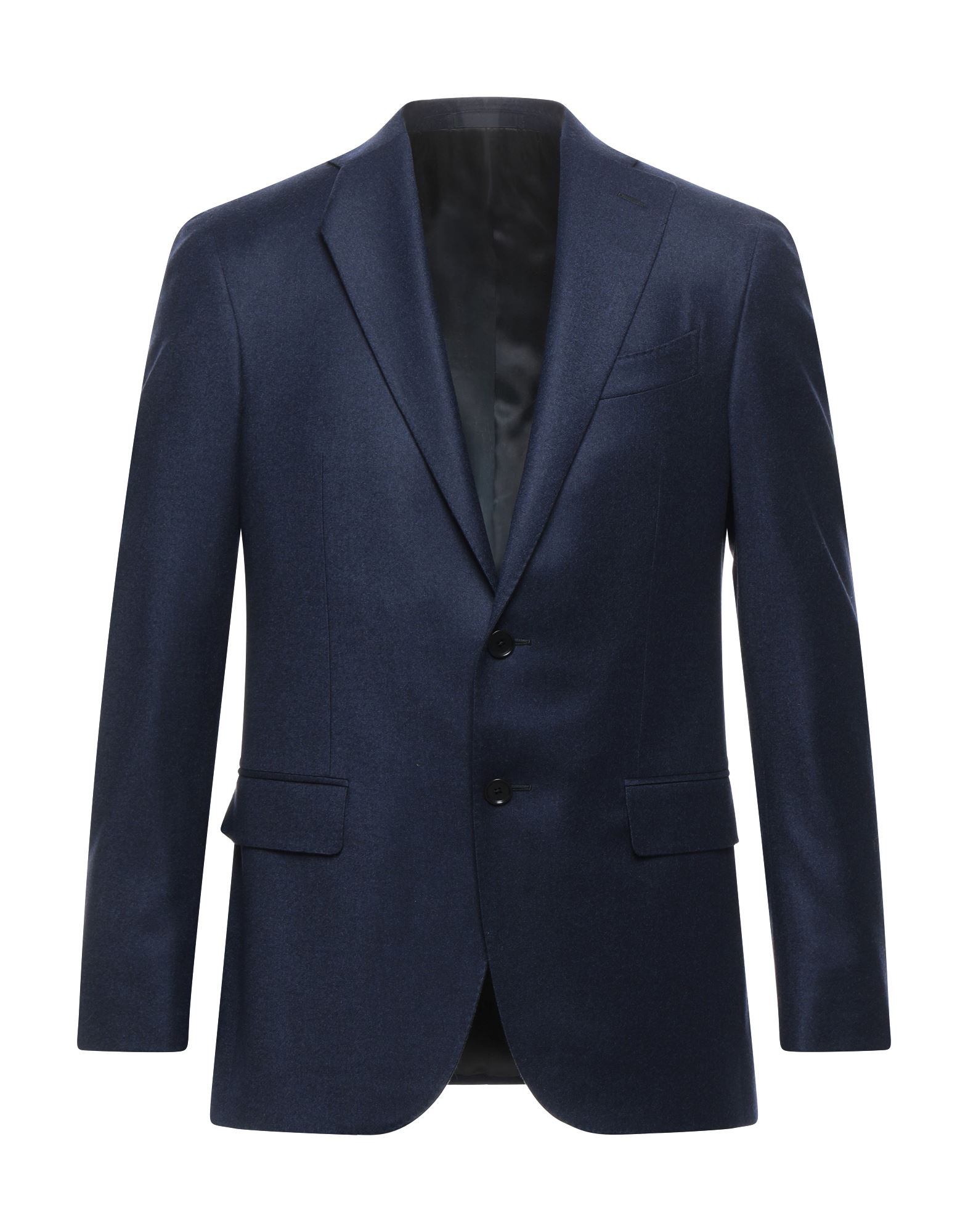 Caruso Suit Jackets In Dark Blue
