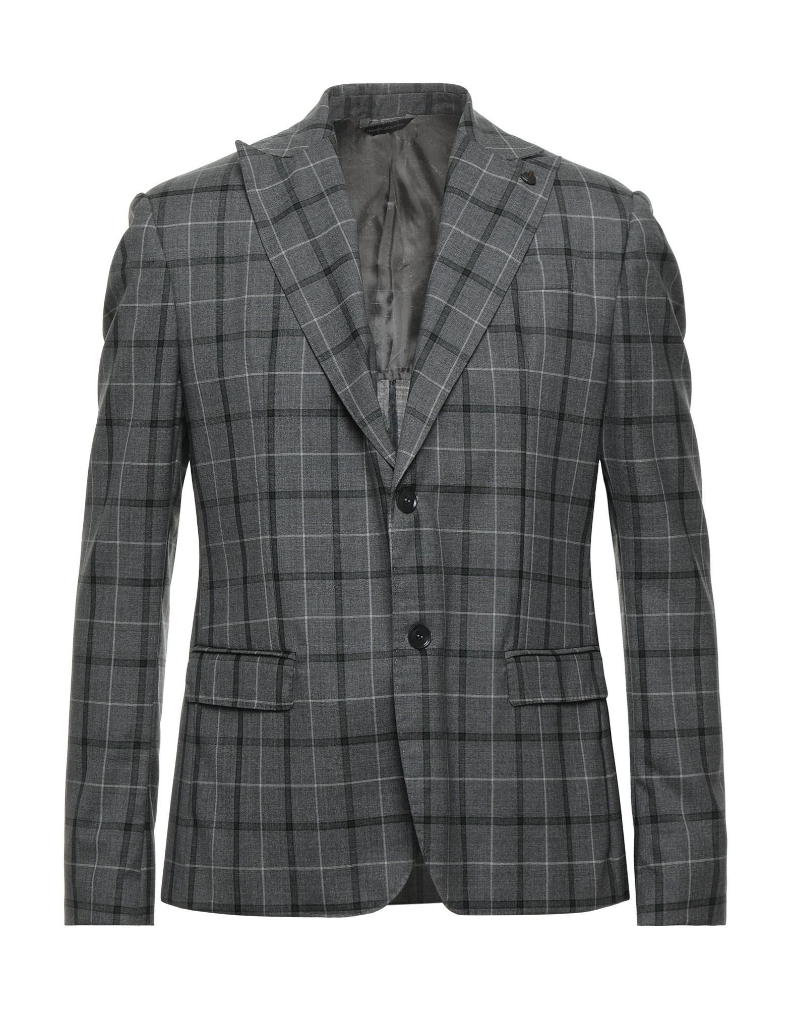 Alessandro Dell'acqua Sartorial Jacket In Grey