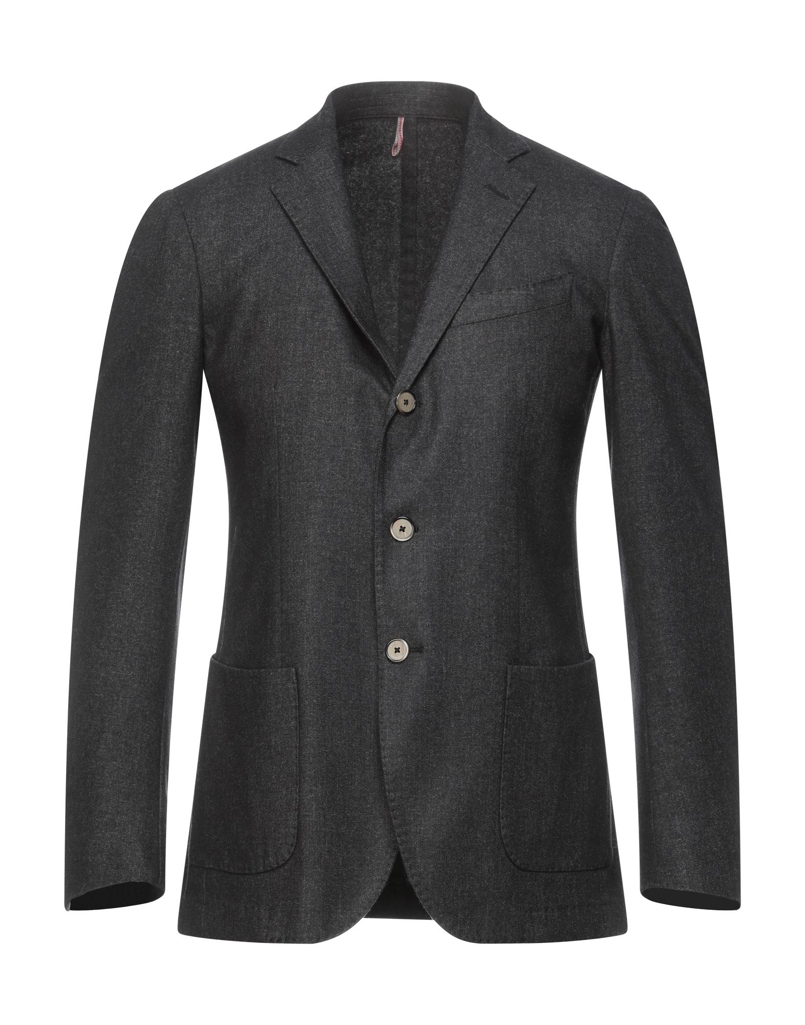 Santaniello Suit Jackets In Steel Grey