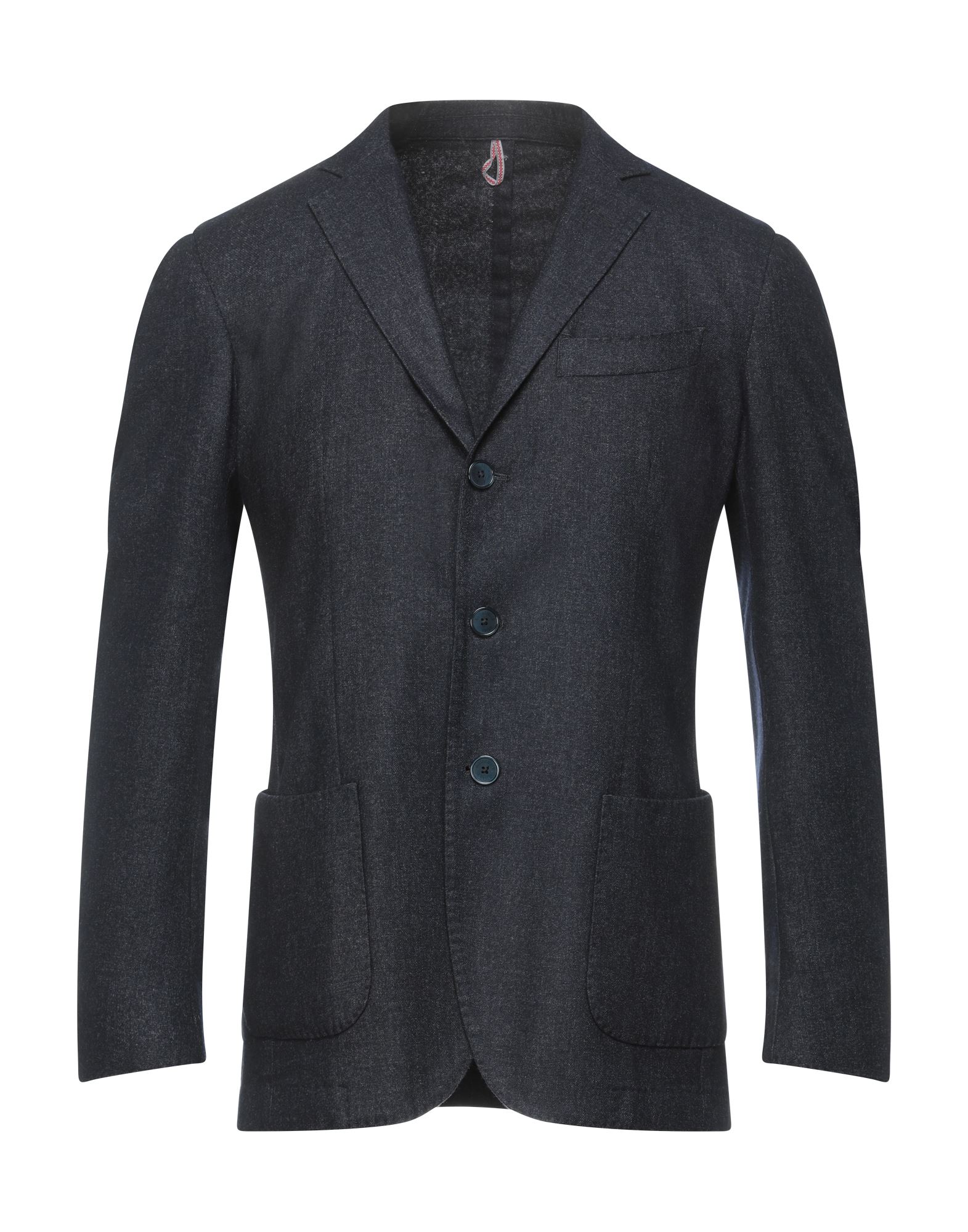 Santaniello Suit Jackets In Dark Blue