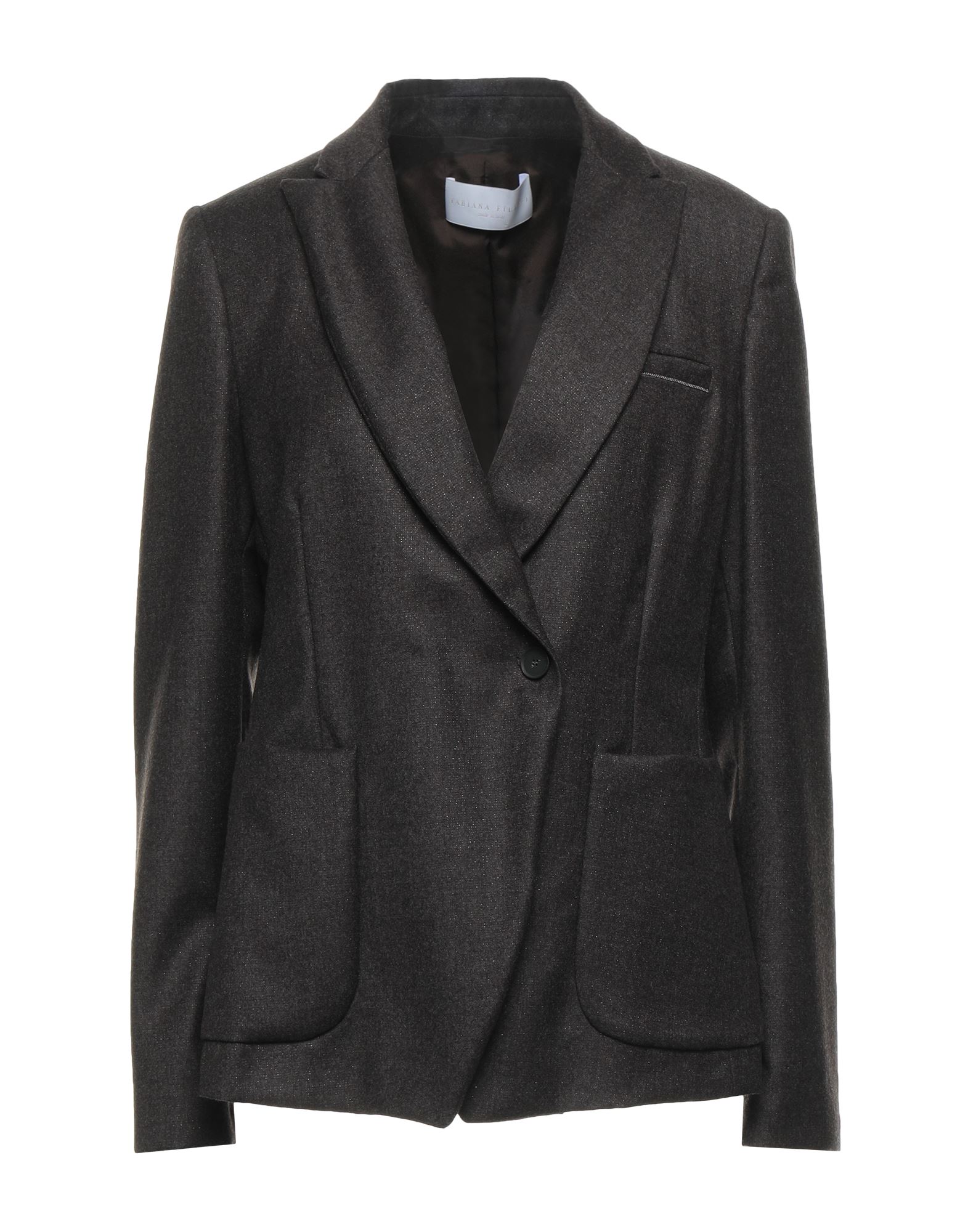 Fabiana Filippi Suit Jackets In Dark Brown