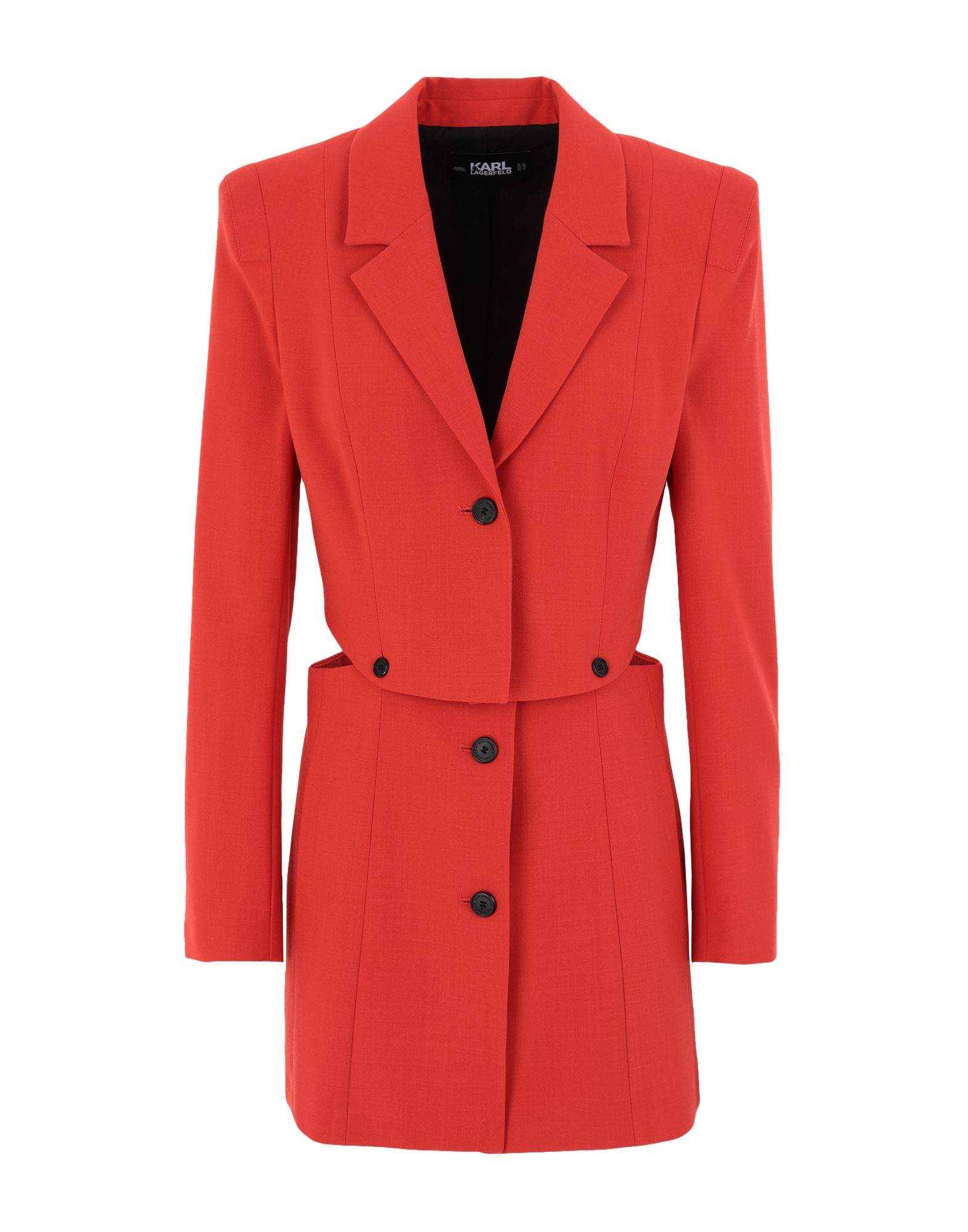 Karl Lagerfeld Short Dresses In Red