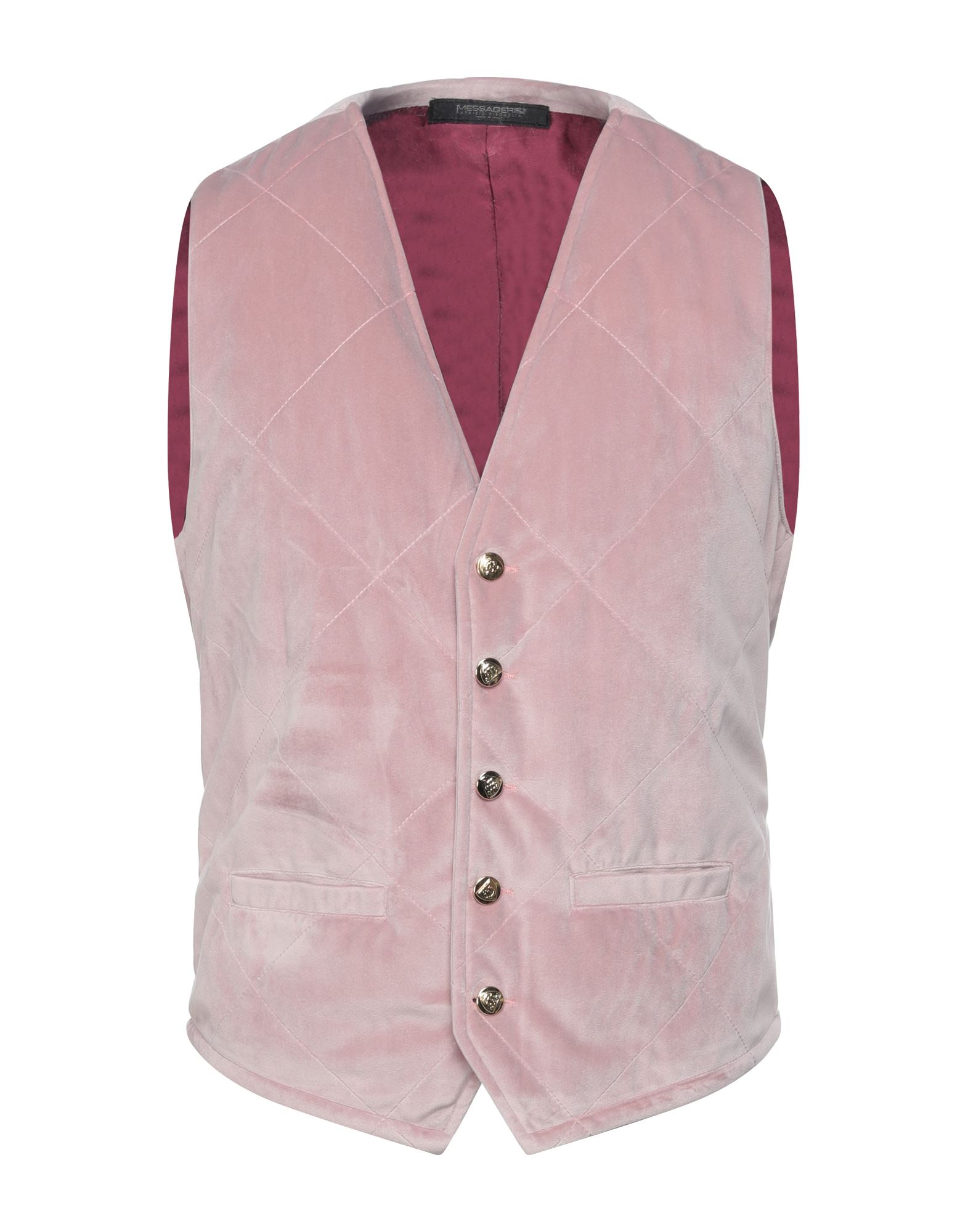 Messagerie Suit Vest In Pastel Pink ModeSens