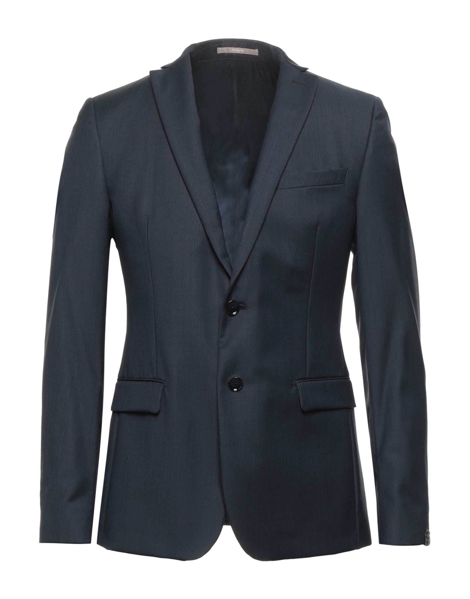 Paoloni Suit Jackets In Dark Blue