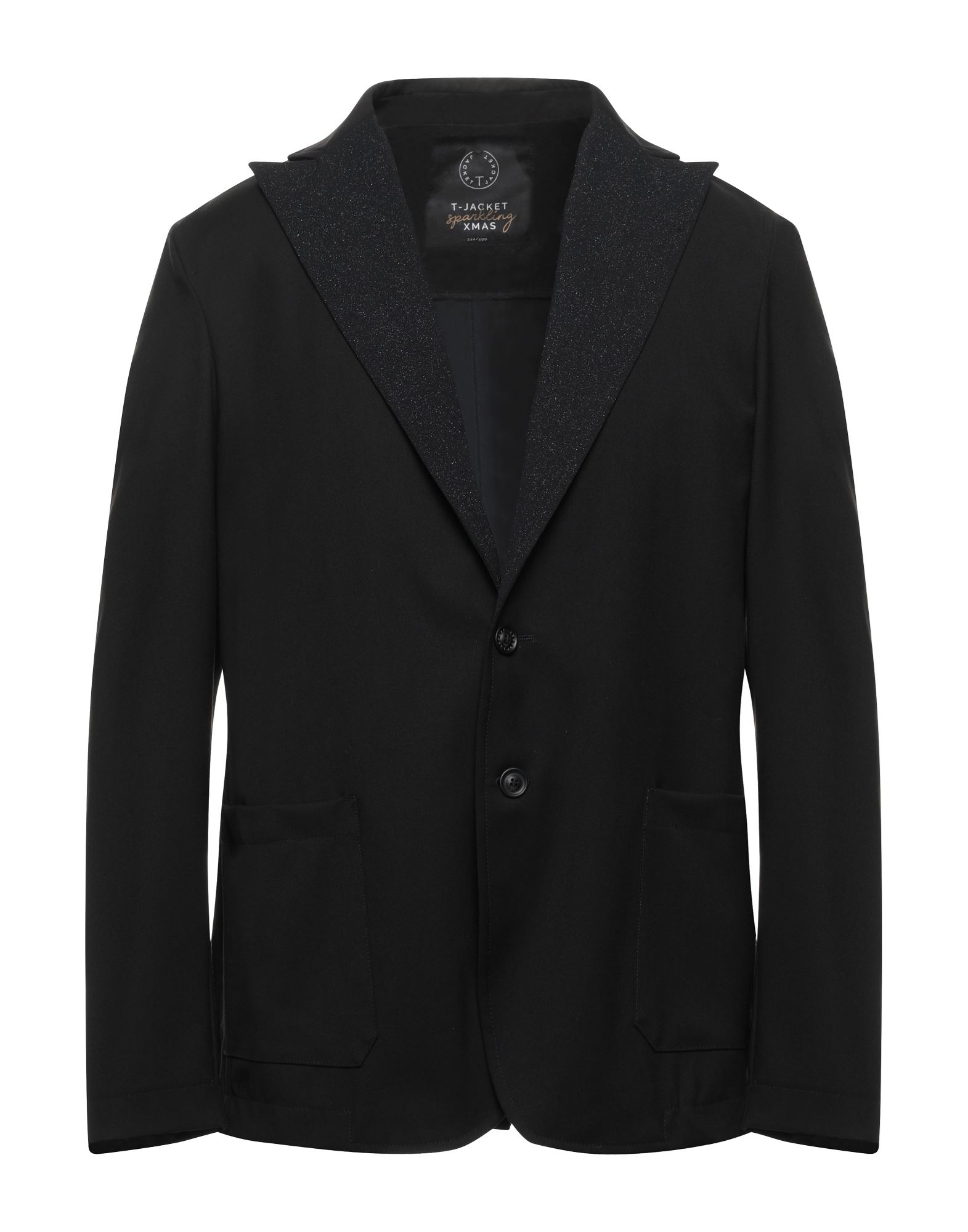 T-jacket By Tonello Suit Jackets In Black