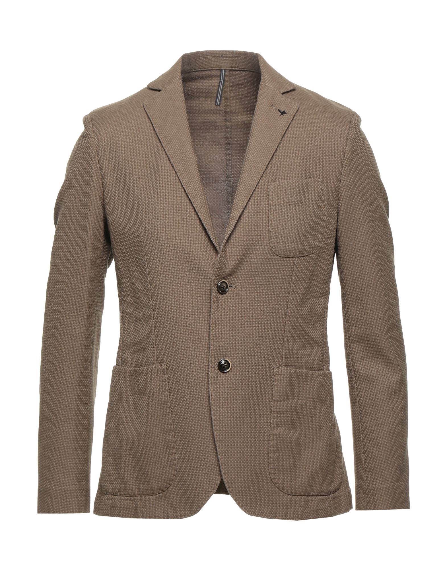 At.p.co Suit Jackets In Khaki