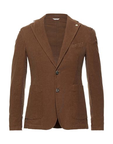 Barbati Man Suit jacket Lead Size 36 Viscose, Polyamide, Elastane