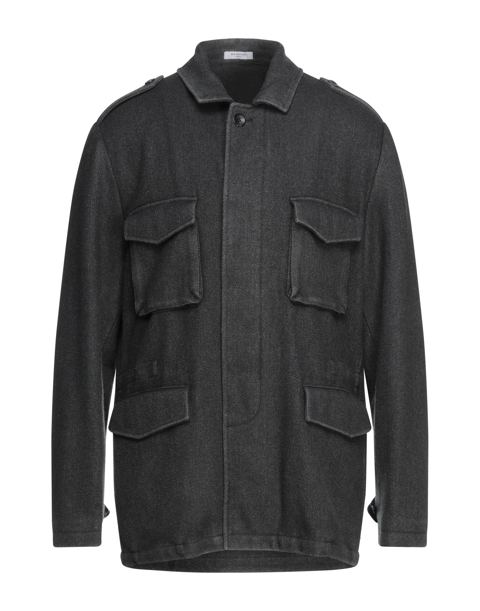 Boglioli Coats In Steel Grey