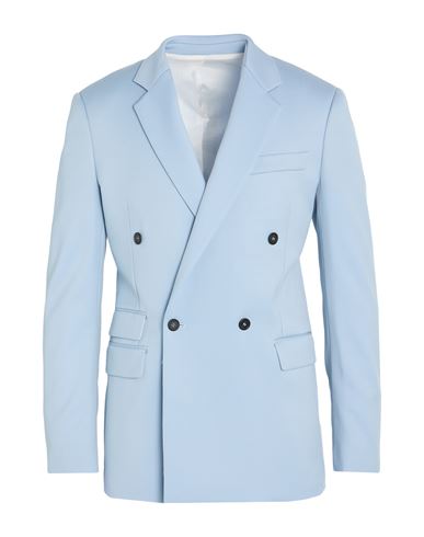 Stella Mccartney Men Man Blazer Light Blue Size Xs Wool In Blue