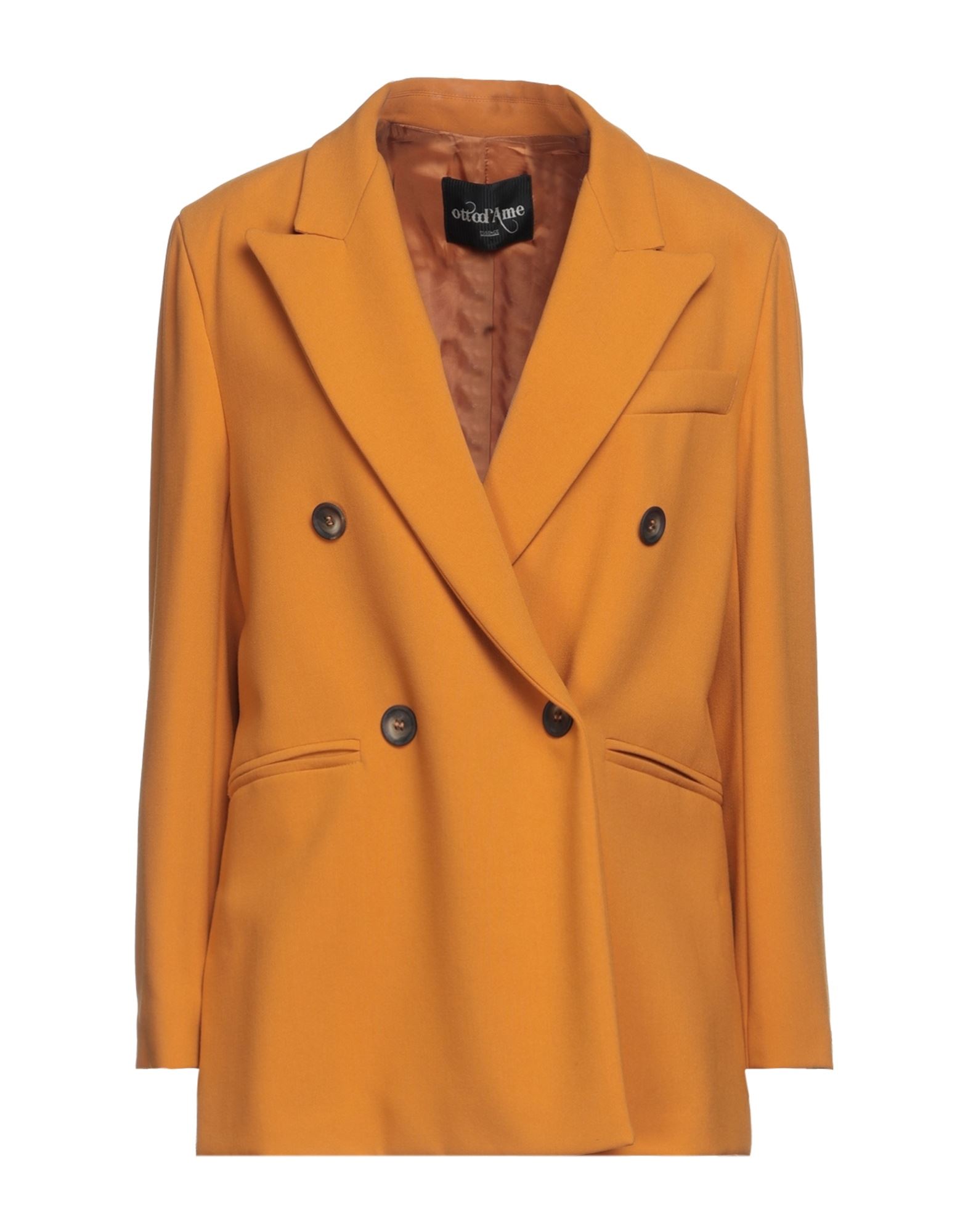 Ottod'ame Suit Jackets In Orange