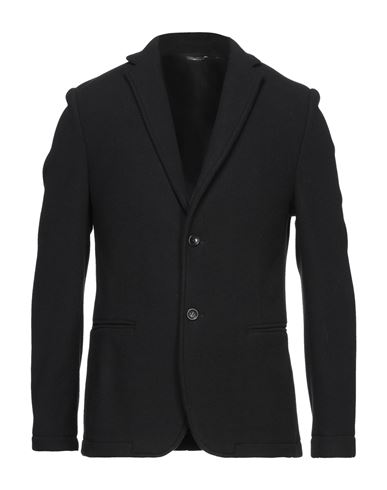 Woman Blazer Black Size 8 Triacetate, Polyester