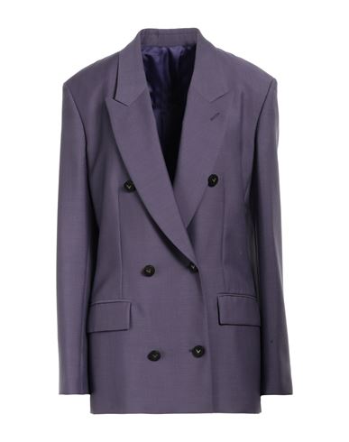 Valentino Garavani Woman Blazer Light Purple Size 4 Mohair Wool, Wool