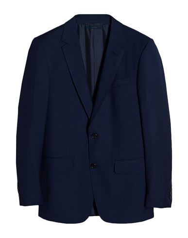 Dunhill Man Suit Jacket Midnight Blue Size 36 Wool