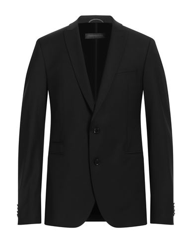 Drykorn Man Suit Jacket Black Size 40 Polyester, Wool, Elastane