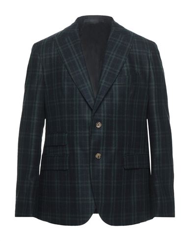 Exibit Man Suit jacket Midnight blue Size 42 Wool, Cotton, Polyester
