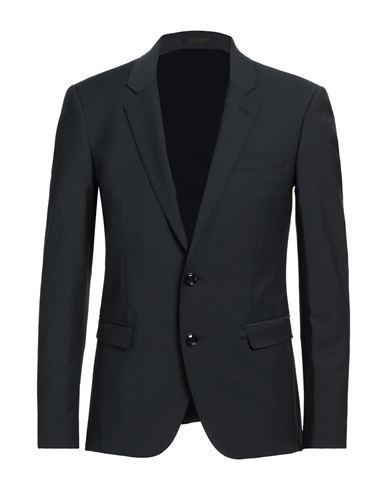 Trussardi Man Blazer Black Size 38 Polyester, Wool, Elastane