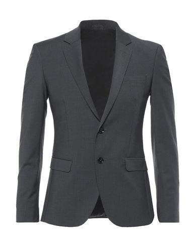 Trussardi Man Blazer Grey Size 40 Polyester, Wool, Elastane