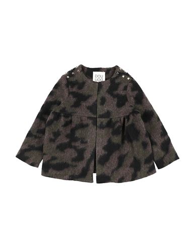 Douuod Toddler Girl Blazer Military Green Size 6 Wool, Polyester, Acrylic