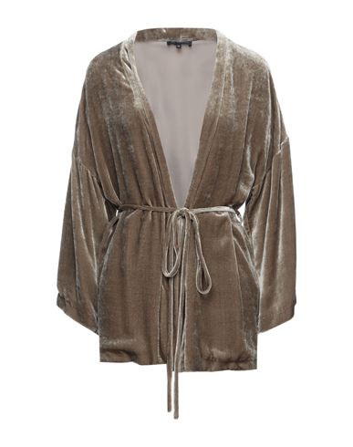 Antonelli Woman Blazer Khaki Size 8 Viscose, Silk In Beige