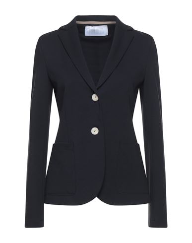 Harris Wharf London Woman Suit Jacket Midnight Blue Size 8 Viscose, Polyamide, Elastane