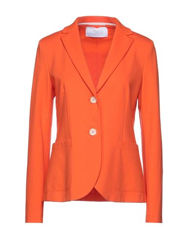 Harris Wharf London Woman Blazer Orange Size 6 Viscose, Polyamide, Elastane