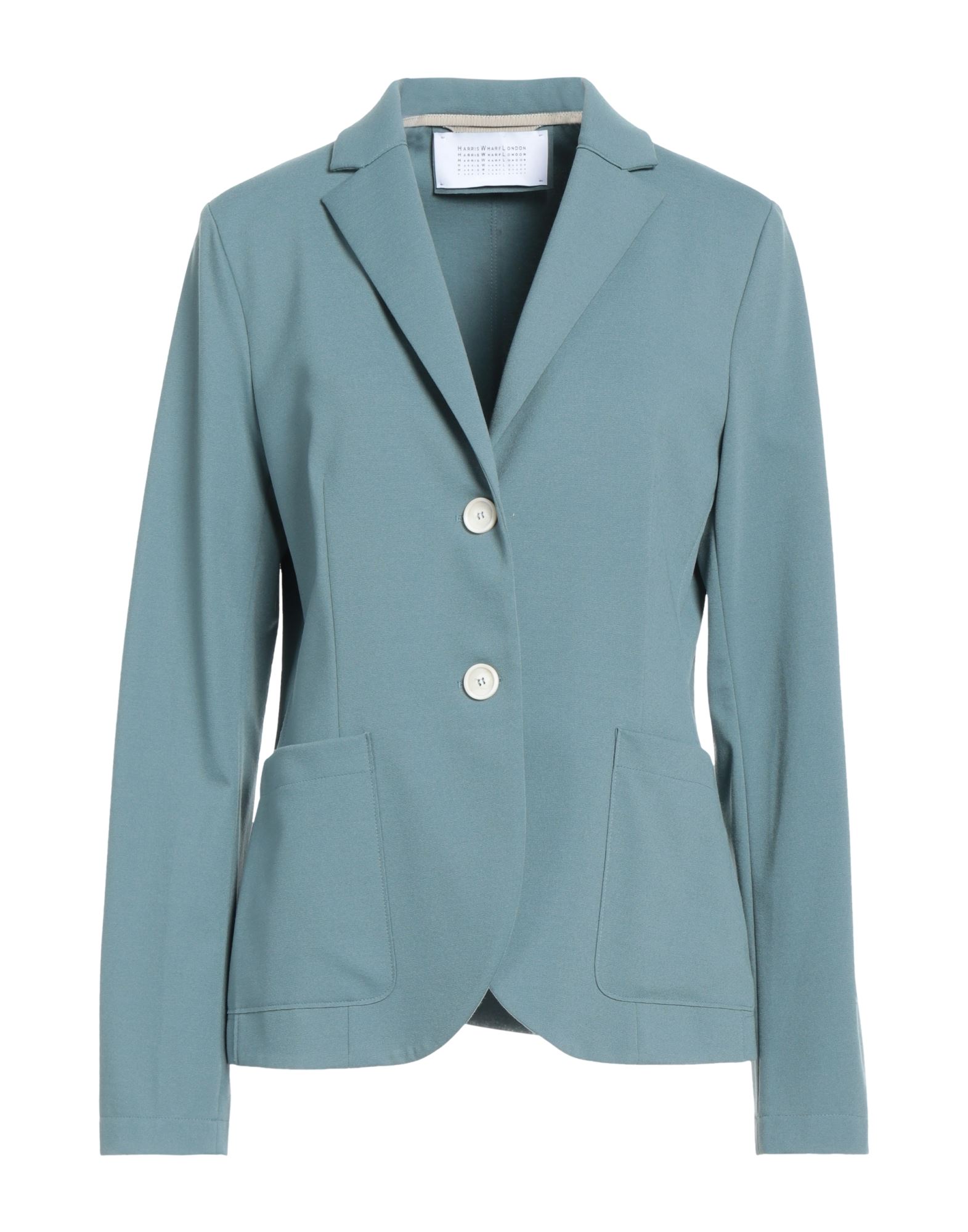 Harris Wharf London Suit Jackets In Sage Green