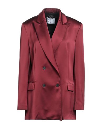 In The Mood For Love Woman Blazer Burgundy Size L Polyester