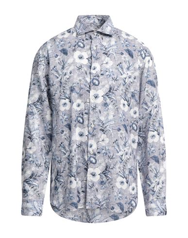 Grey Daniele Alessandrini Man Suit Jacket Midnight Blue Size 38 Viscose, Polyester, Cotton, Elastane