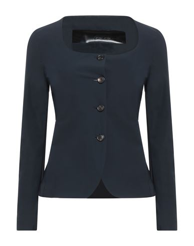 Rrd Woman Suit Jacket Midnight Blue Size 10 Polyamide, Elastane