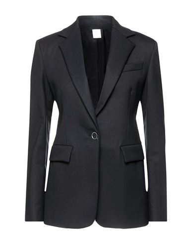 Eleventy Woman Suit Jacket Black Size 0 Polyester, Wool, Elastane