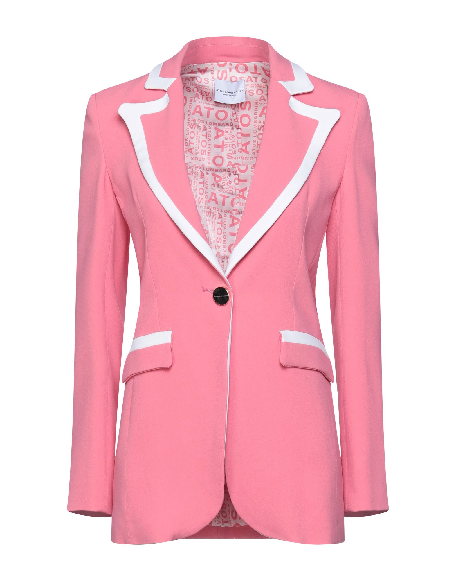 Atos Lombardini Suit Jackets In Pink