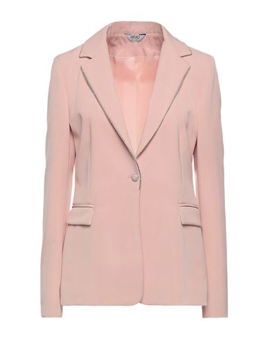 Liu •jo Woman Blazer Blush Size 6 Polyester, Elastane In Pink