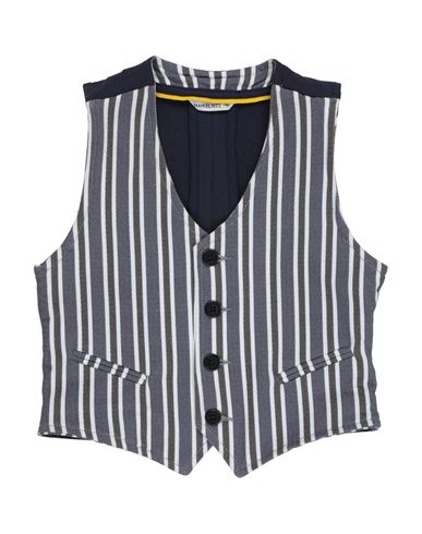 Manuel Ritz Babies'  Toddler Boy Tailored Vest Midnight Blue Size 5 Cotton, Elastic Fibres
