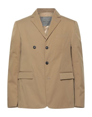 Frankie Morello Man Suit Jacket Beige Size 38 Cotton