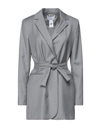 Shop Fabiana Filippi Woman Blazer Grey Size 8 Virgin Wool