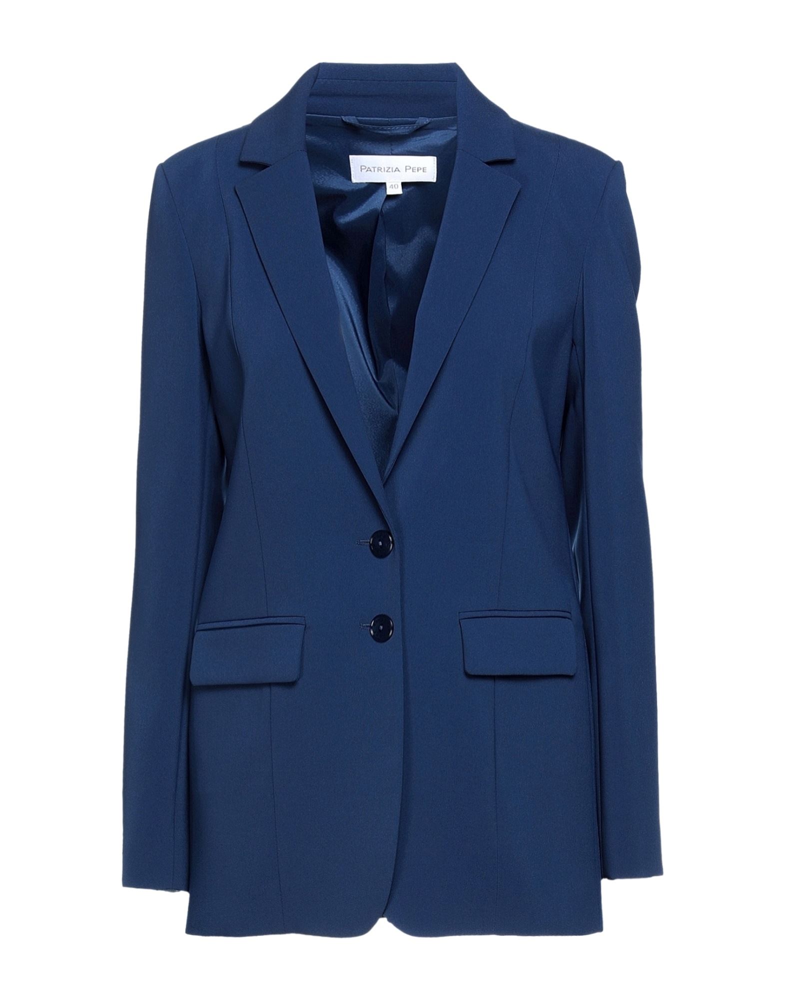 Patrizia Pepe Suit Jackets In Midnight Blue