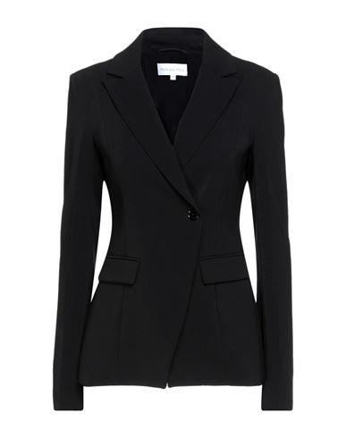 Patrizia Pepe Woman Blazer Black Size 6 Polyester, Elastane