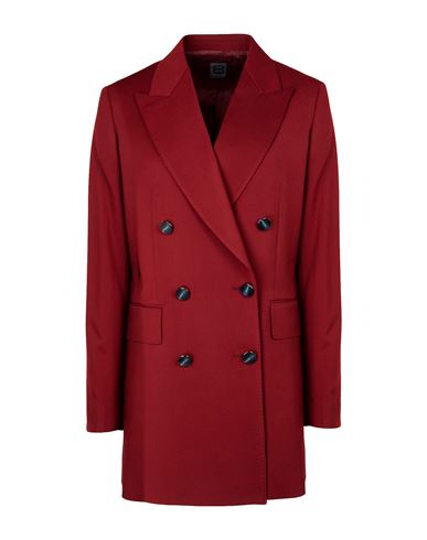 8 By Yoox Woman Blazer Burgundy Size 4 Polyester, Wool, Elastane In Red
