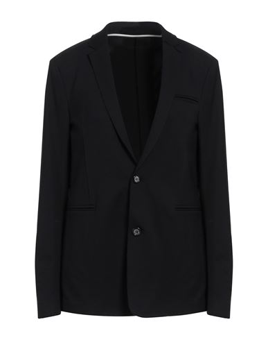 Paolo Pecora Woman Suit Jacket Black Size 10 Cotton, Elastane