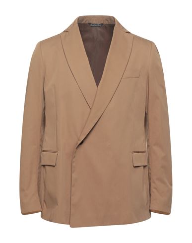 Shop Costumein Man Blazer Camel Size 38 Cotton In Beige