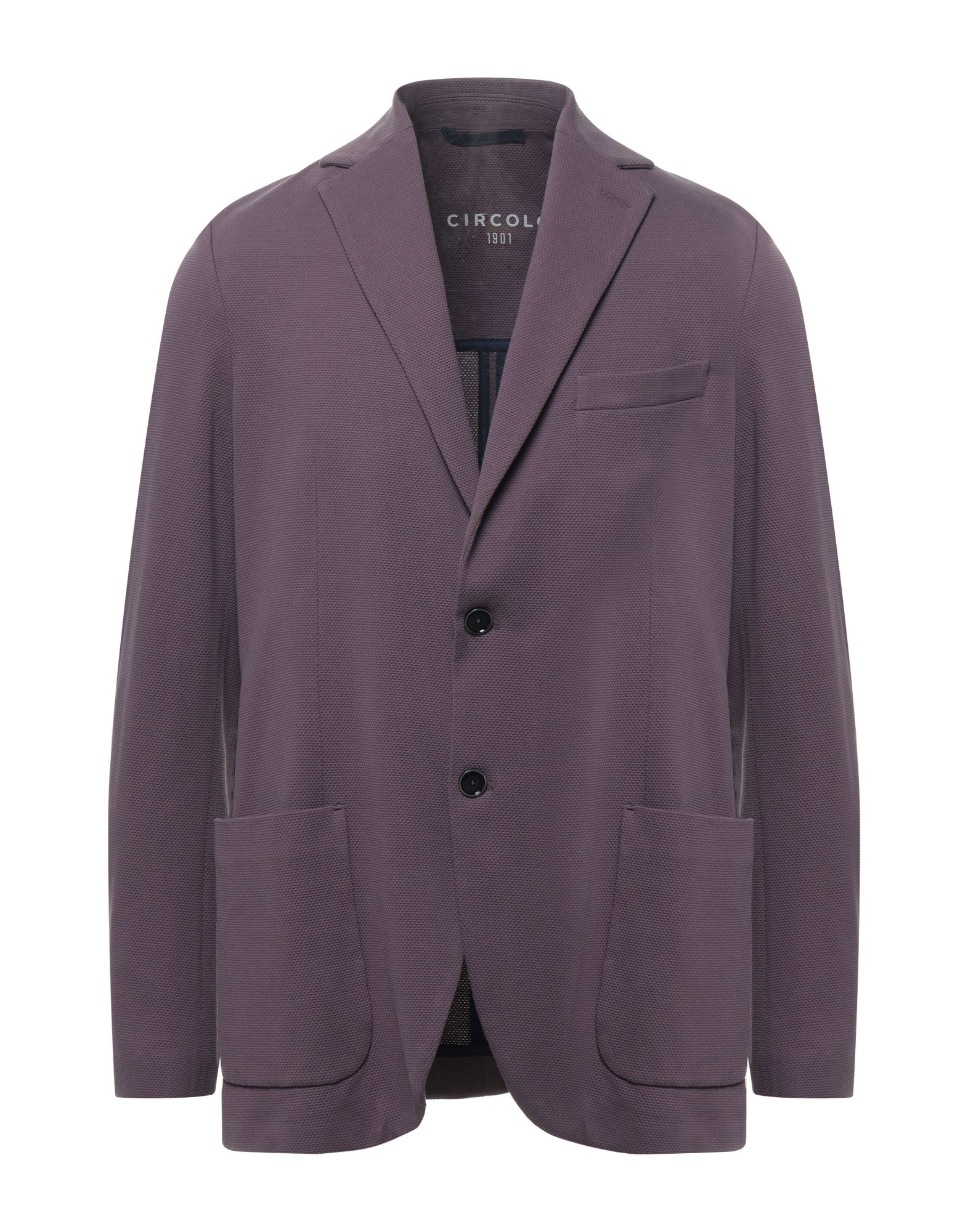 Circolo 1901 Suit Jackets In Purple