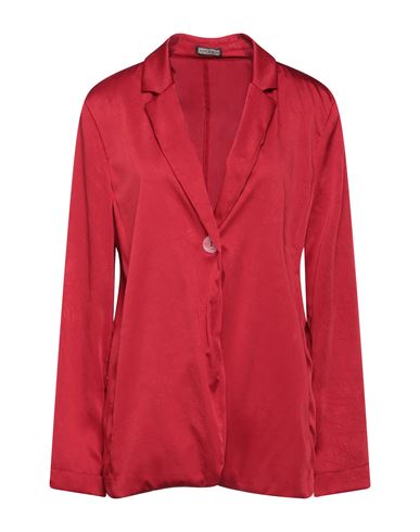 Maliparmi Malìparmi Woman Suit Jacket Red Size 8 Polyester