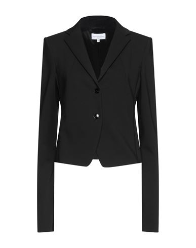 Patrizia Pepe Woman Suit Jacket Black Size 4 Polyester, Viscose, Elastane