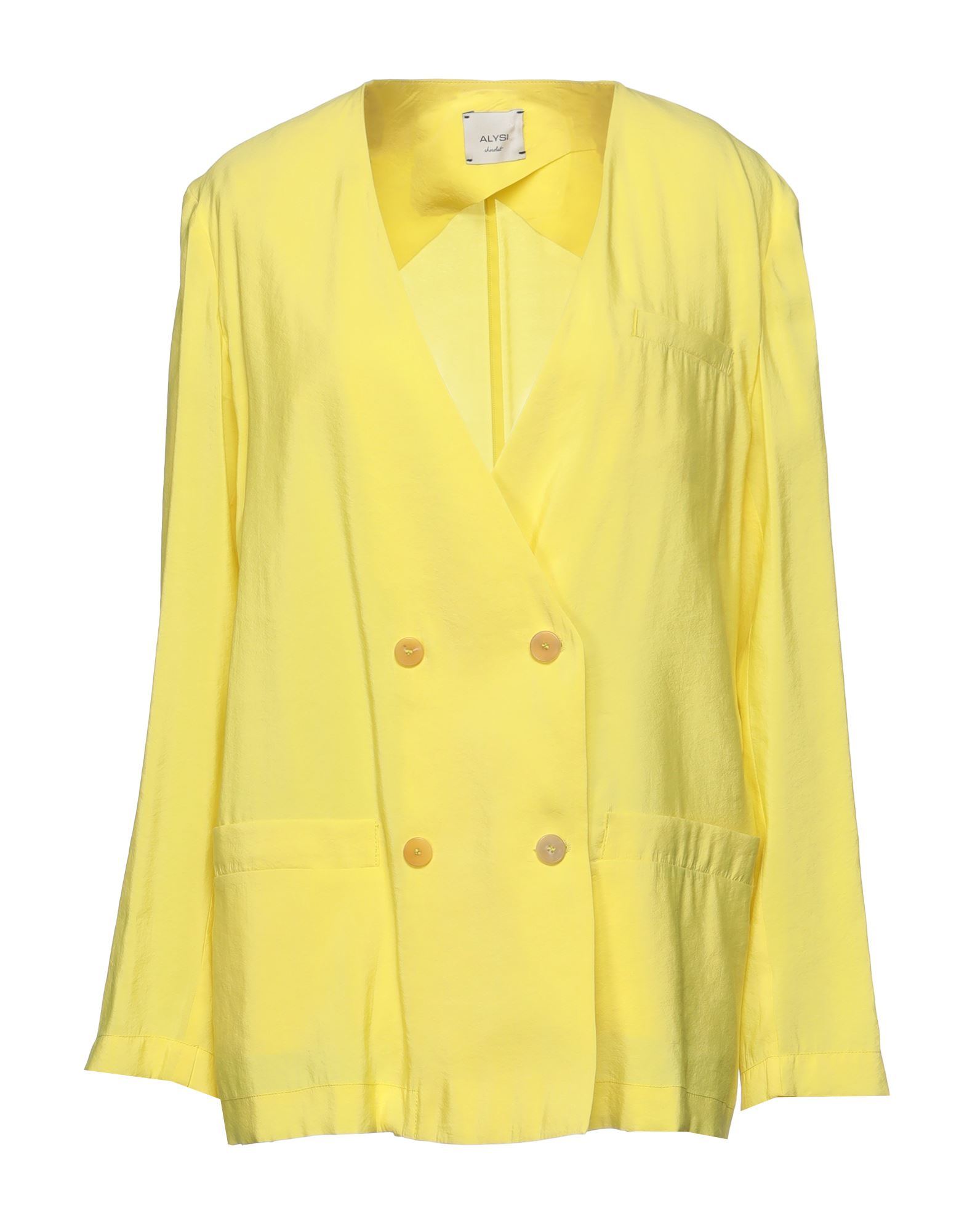 Alysi Suit Jackets In Yellow