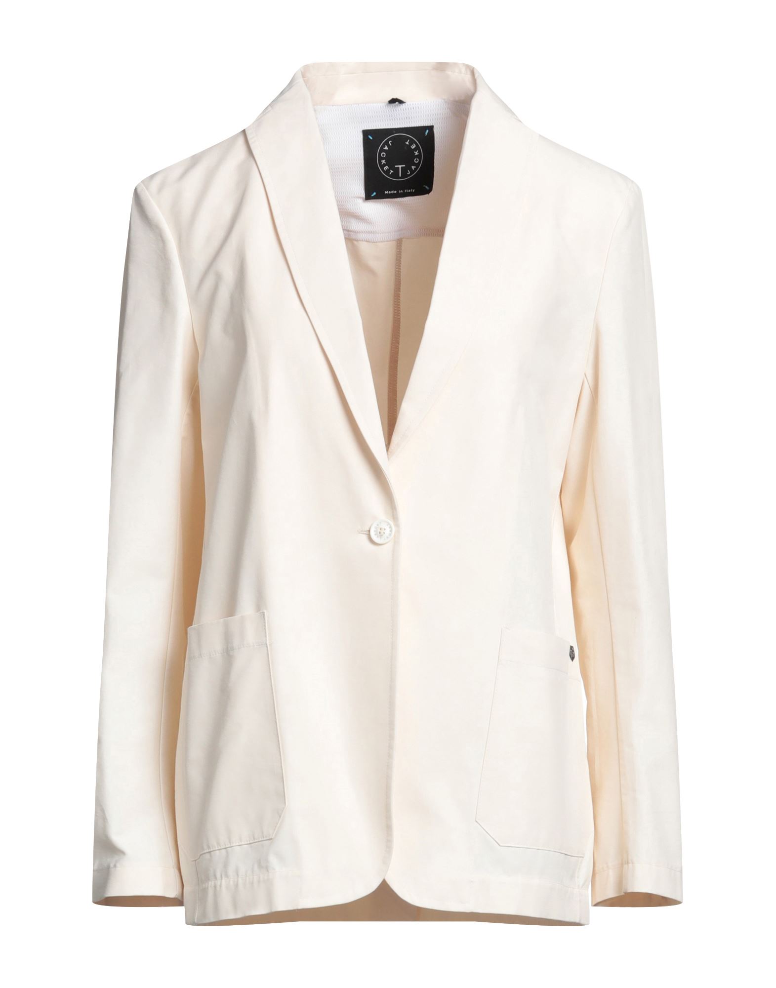 T-jacket By Tonello Suit Jackets In White