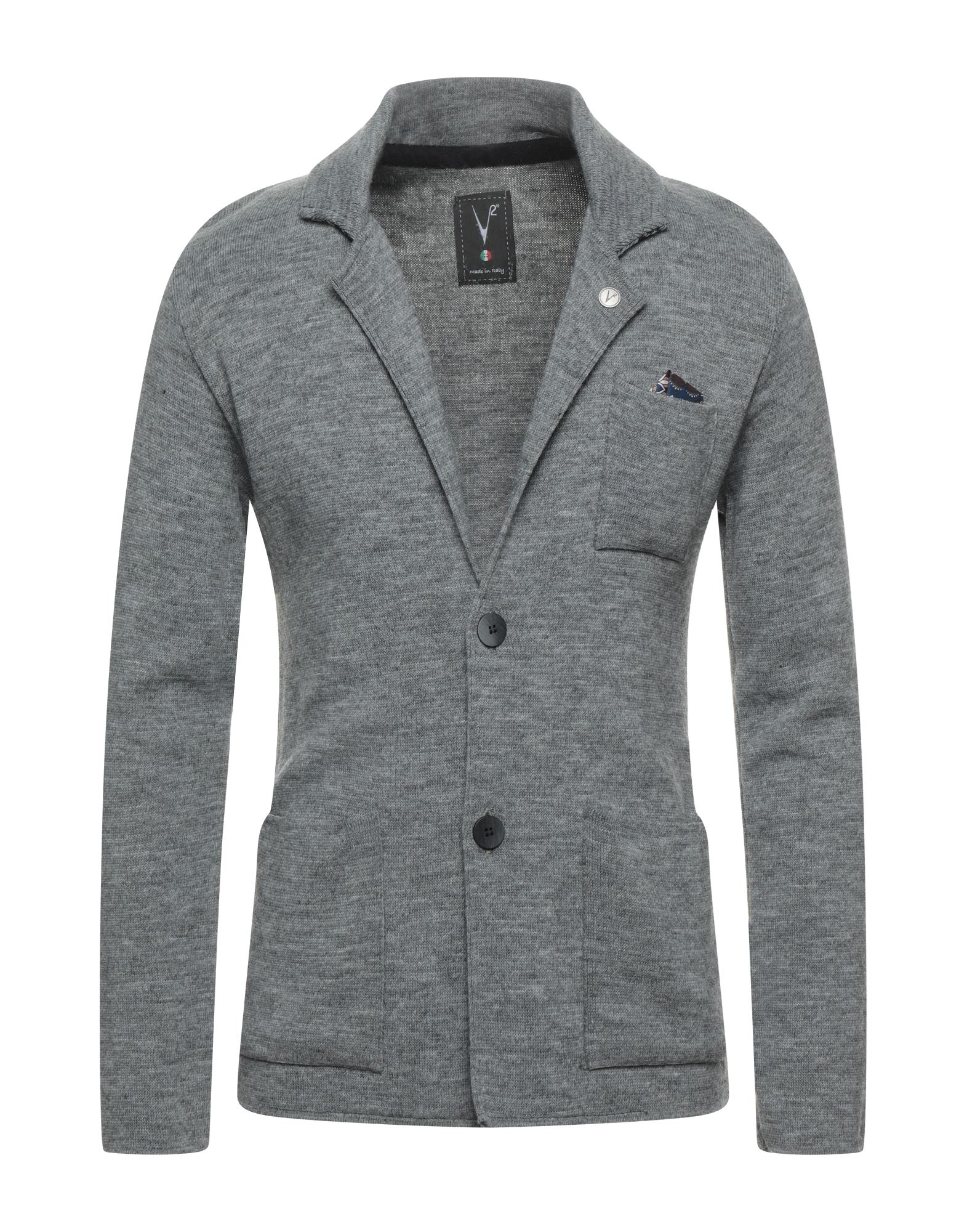 V2® Brand Suit Jackets In Grey